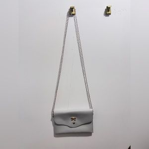 Gray envelope purse